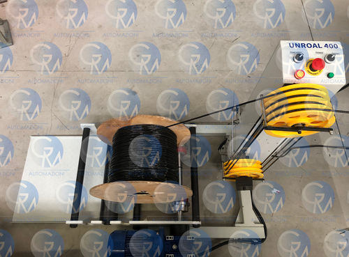 Abwickler für Spulen - UNROAL 400 - GM AUTOMAZIONI - für Kabel / automatisch / maßgefertigt