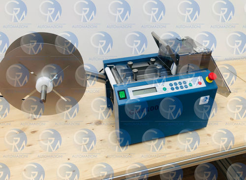 Schneidemaschine für Kabel - GM6100 - GM AUTOMAZIONI - Rundmesser / für PVC / für Glas