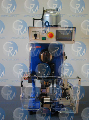 Abisolier- und Crimpmaschine / für Kabel - GM78 - GM AUTOMAZIONI - halbautomatisch / pneumatisch