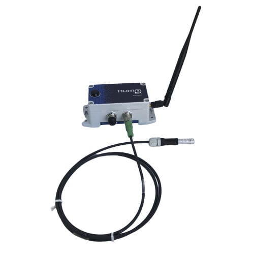 Temperatursensor mit Gehäuse - HummBox Temperature - Greencityzen - wandmontiert / Gewinde / LoRaWAN