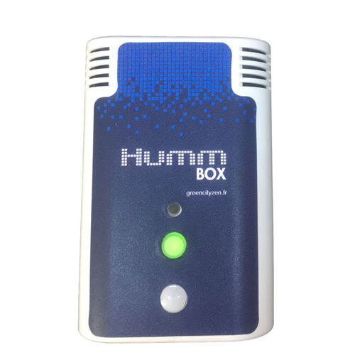 Raumluftqualitätssensor - HummBox Room Monitor - Greencityzen - CO2 / relative Luftfeuchtigkeit / Temperatur