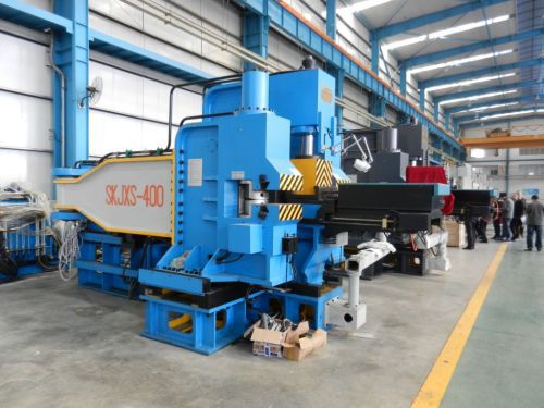 Hydraulische Biegemaschine - SKJXS series - Hubei Tri-Ring Metal-Forming Equipment Co., Ltd. - motorisiert / manuell / für Flachprofile
