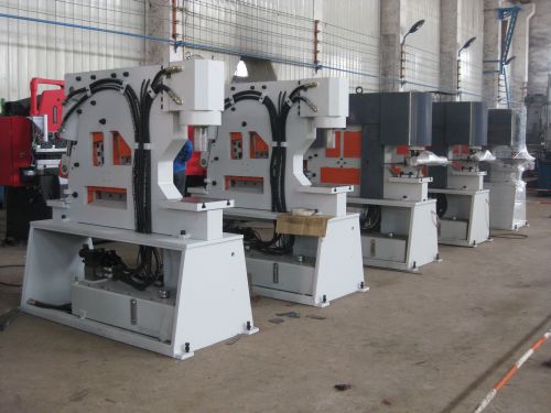 Halbautomatische Stanz- und Schermaschine - Q35Y-16 - Hubei Tri-Ring Metal-Forming Equipment Co., Ltd. - hydraulisch / für Winkelstahl / Stange