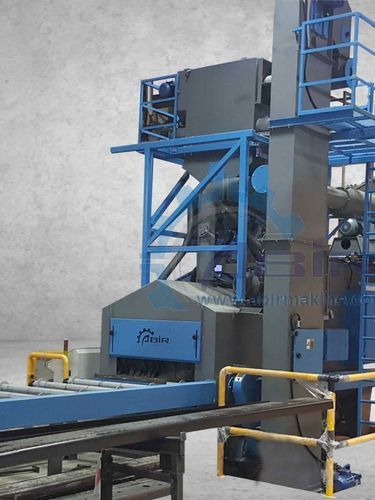 Rollbahn-Strahlanlage - SPK series - ABİR MAKİNE A.Ş. - Turbinen / Hängebahn / für Profile