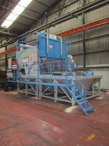 Automatische Strahlanlage - ABİR MAKİNE A.Ş. - Turbinen / für Metall / für die Oberflächenreinigung
