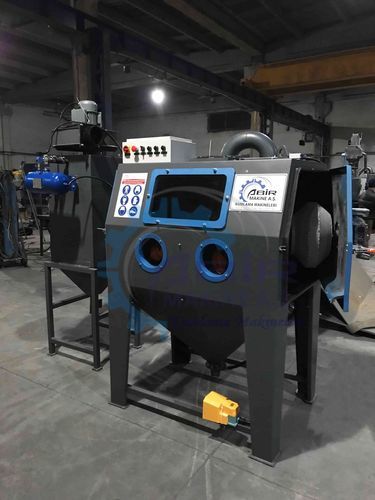 Trommel-Strahlkabine - AKM series - ABİR MAKİNE A.Ş. - Druck / automatisch