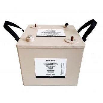 Wiederaufladbare Batterie / Lithium-Eisenphosphat - Xcelion® 56V-P - SAFT - Block / wartungsfrei / High-Power