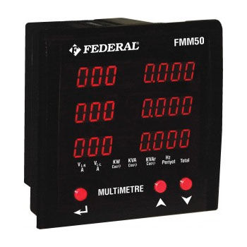 Digitales Multimeter - FMM50 series - Federal Elektrik - für Schalttafeleinbau