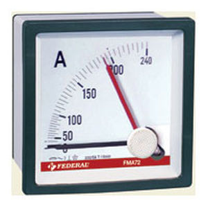 Analog-Amperemeter - FMA series - Federal Elektrik - für Schalttafelmontage / Maximeter