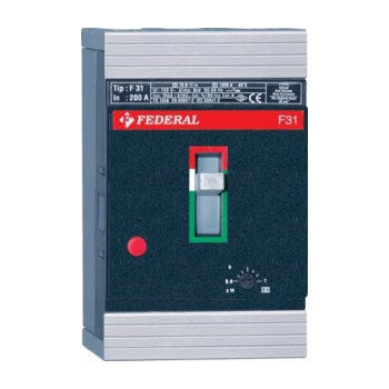 Thermisch-magnetischer Schutzschalter - F31 series - Federal Elektrik - 3-polig / Gussgehäuse / stationär