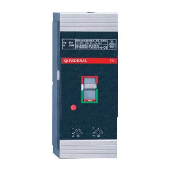 Thermisch-magnetischer Schutzschalter - F51 series - Federal Elektrik - Niederspannung / 4-polig / Gussgehäuse