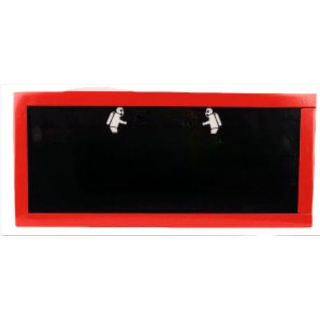 Verbot-Sicherheitszeichen - QM-ZSD-01E - Shenzhen HTI Sanjiang Electronics Co., Ltd. - beleuchtet / Warnschutz