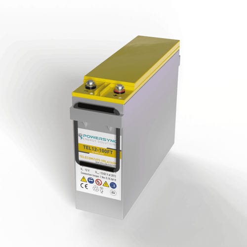 VRLA-Batterie - TEL12-100FT - POWERSYNC Energy Solutions - prismatisch / 12 V / IEC