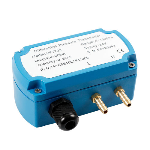 Differenzdruckmessumformer - HPT703  - Holykell - 4-20 mA / Anschlussbox / 24 VDC