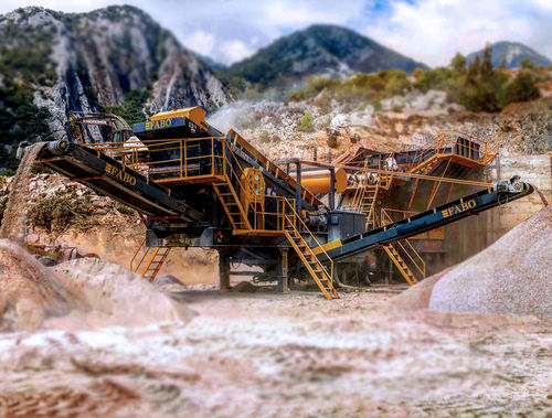 Mahl-und Siebeinheit / Schlag - PRO-100 - Fabo Crushing Screening & Concrete Plants - mobil / Primär / für Marmor