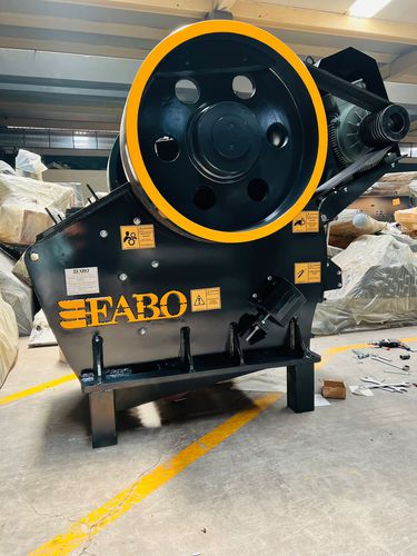 Backenbrecher - CLK-90 series - Fabo Crushing Screening & Concrete Plants - stationär / Primär