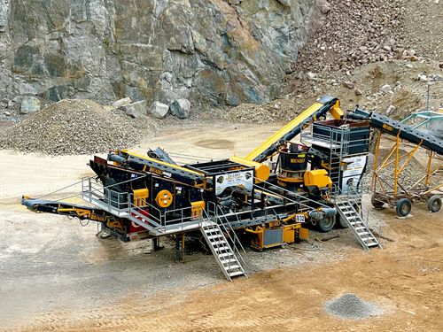 Mahl-und Siebeinheit / Kegel - MCC series - Fabo Crushing Screening & Concrete Plants - mobil / für Gestein