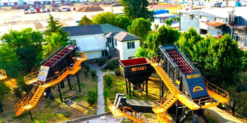 Vibrationssiebmaschine - TE series - Fabo Crushing Screening & Concrete Plants - für Schüttgut / schräg