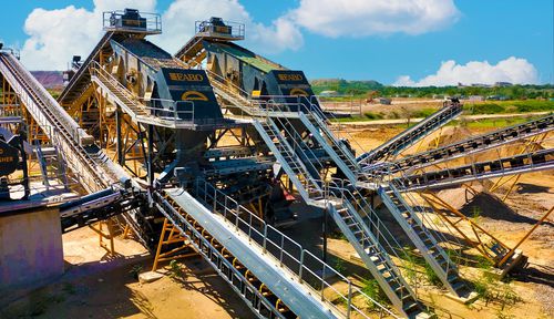 Siebmaschine zur Brecherbeschickung - TE-2260 - Fabo Crushing Screening & Concrete Plants - Vibration / für Schüttgut / schräg