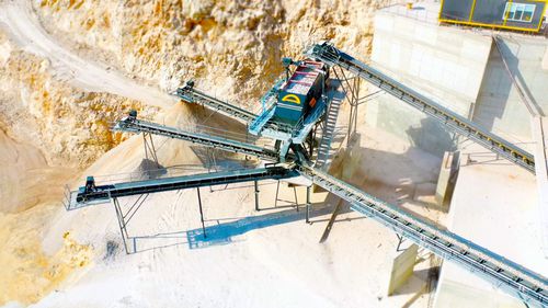 Vibrationssiebmaschine - TE series - Fabo Crushing Screening & Concrete Plants - für Schüttgut / schräg / für schwere Lasten