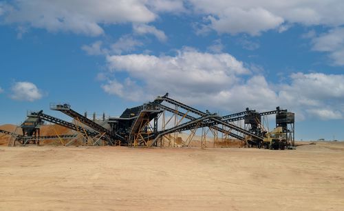Stationäre Mahl-und Siebeinheit - Fabo Crushing Screening & Concrete Plants - Backen / Sekundär / für Dienstleistungsbereich
