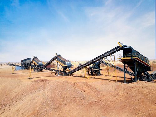 Stationäre Mahl-und Siebeinheit - Fabo Crushing Screening & Concrete Plants - Backen / Primär