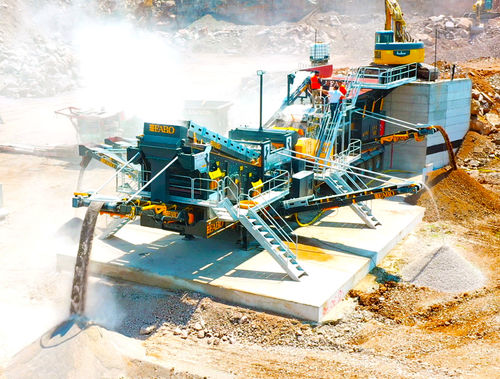 Mahl-und Siebeinheit / Schlag - PRO-150 - Fabo Crushing Screening & Concrete Plants - mobil / Primär / hohe Kapazität