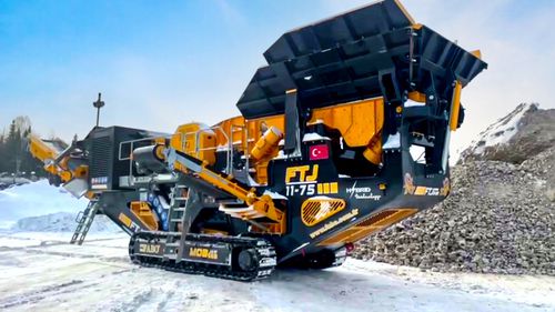 Mahl-und Siebeinheit / Backen - FTJ-1175 - Fabo Crushing Screening & Concrete Plants - mobil / auf Raupen