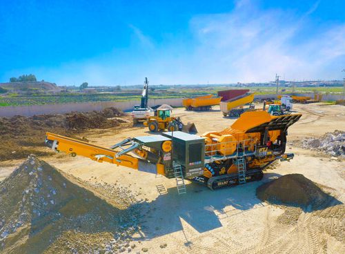 Mahl-und Siebeinheit / Backen - FTJ-1175 - Fabo Crushing Screening & Concrete Plants - mobil / auf Raupen