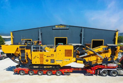 Mahl-und Siebeinheit / Schlag - FTI-110s - Fabo Crushing Screening & Concrete Plants - mobil / kompakt / Primär