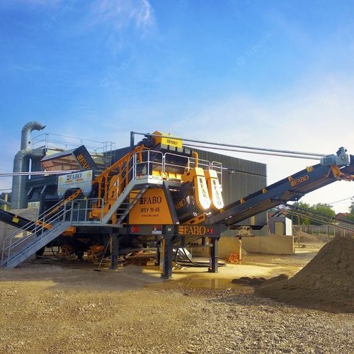 Mobile Mahl-und Siebeinheit - MEY-1645 - Fabo Crushing Screening & Concrete Plants - für Sand