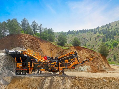 Mahl-und Siebeinheit / Schlag - PRO 90 - Fabo Crushing Screening & Concrete Plants - mobil
