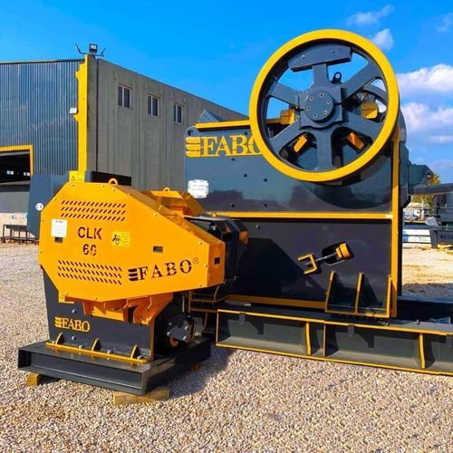 Backenbrecher - CLK-60 - Fabo Crushing Screening & Concrete Plants - stationär / Primär / hohe Kapazität
