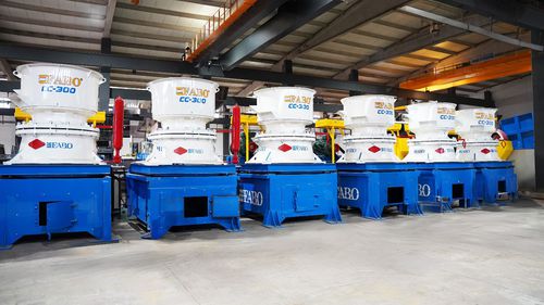 Kegelbrecher - CC-300 series - Fabo Crushing Screening & Concrete Plants - stationär