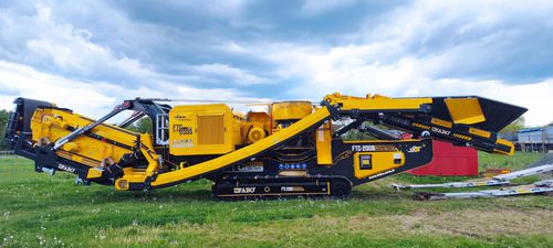 Mahl-und Siebeinheit / Kegel - FTC-200S - Fabo Crushing Screening & Concrete Plants - mobil / auf Raupen
