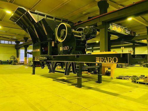 Mahl-und Siebeinheit / Backen - MJK-90 - Fabo Crushing Screening & Concrete Plants - mobil / für Gestein