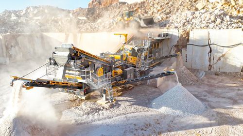 Mahl-und Siebeinheit / Schlag - PRO-150 - Fabo Crushing Screening & Concrete Plants - mobil / hohe Kapazität / für Kalkstein