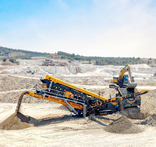 Mobile Mahl-und Siebeinheit - FTS 15-60 - Fabo Crushing Screening & Concrete Plants - kompakt / auf Raupen
