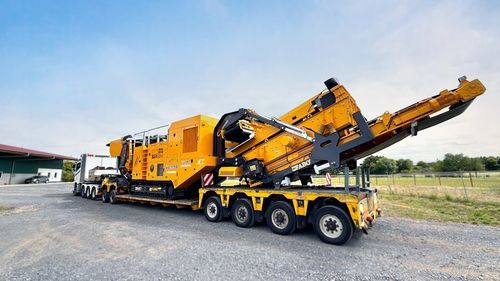 Mahl-und Siebeinheit / Schlag - FTI-110s - Fabo Crushing Screening & Concrete Plants - mobil / kompakt / auf Raupen