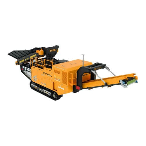 Brecher mit Vertikalachse - FTV-90 - Fabo Crushing Screening & Concrete Plants - mobil / dieselbetrieben / für Sand