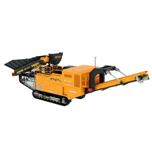 Brecher mit Vertikalachse - FTV-70 - Fabo Crushing Screening & Concrete Plants - mobil / auf Raupen / für Sand