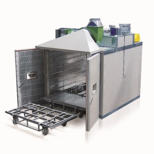 Befahrbarer Ofen - E.V.E.-2 - IDROCALOR SRL Italy - Trocknung / Polymerisation / Harzpolymerisation