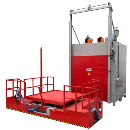 Befahrbarer Ofen - E.V.E.-1 - IDROCALOR SRL Italy - Trocknung / Back / Polymerisation