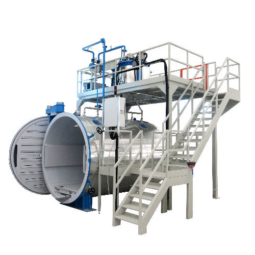 Prozess-Autoklav - IDROCALOR SRL Italy - Vakuum / horizontal / für Verbundmaterialteile