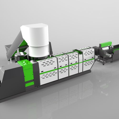 Wasserringgranulator - SJ series - Suzhou Polytec Machinery Co.,LTD - für Kunststoffabfall / für Kunststoffgranulatherstellung