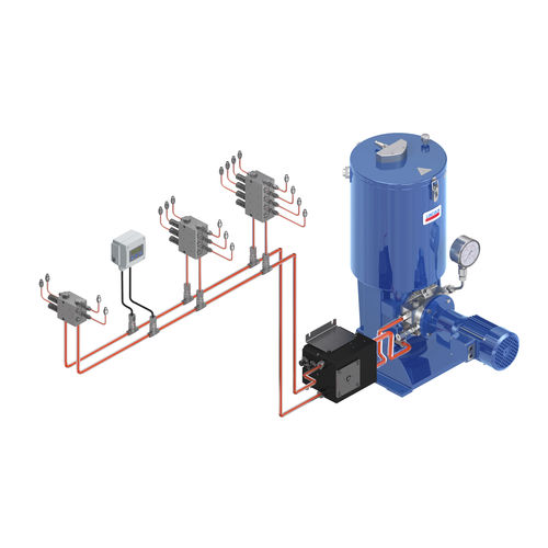 Zweileitungs-Schmieranlage - SKF Lubrication Systems Germany GmbH - Öl / Fett / zentral