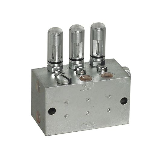 Zweizeilig-Schmierstoffverteiler - VSL - SKF Lubrication Systems Germany GmbH