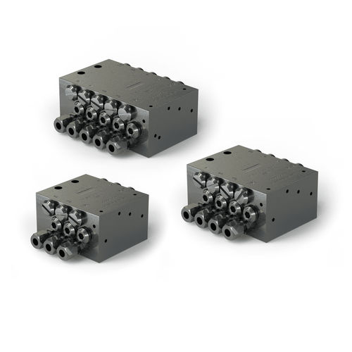 Kompakter Progressivverteiler - SSVD - SKF Lubrication Systems Germany GmbH - Fett / modular / für Progressiv-Schmiersystem