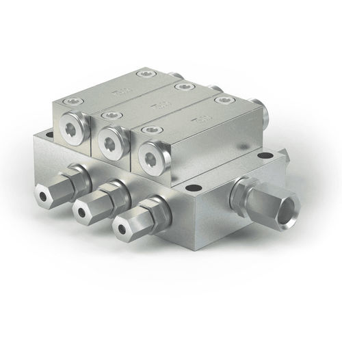Modularer Progressivverteiler - PSG1 - SKF Lubrication Systems Germany GmbH - Schmiermittel / Fett / für Progressiv-Schmiersystem