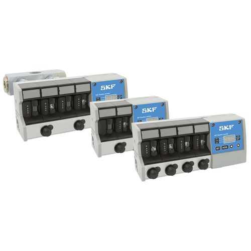 Turbinen-Durchflussanzeigegerät - Flowline - SKF Lubrication Systems Germany GmbH - Volumen / für Öl / DN15 - 1/2"